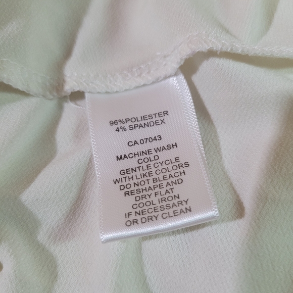 Ivory peasant blouse Large - Picture 4 of 11